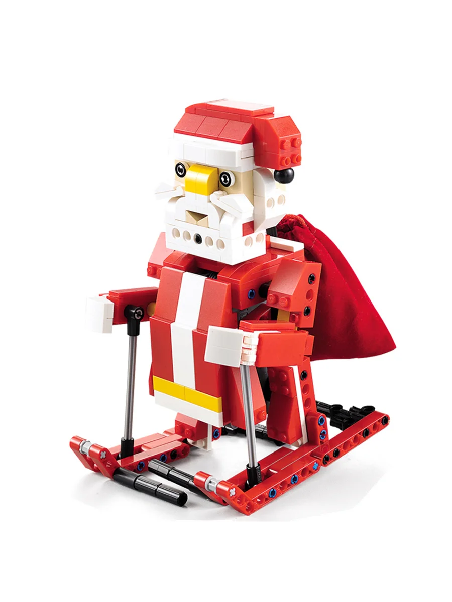 Santa, Christmas sleigh, smart voice, two pieces of wood 咔搭 CaDA/双鹰 DoubleE C51034 image 1