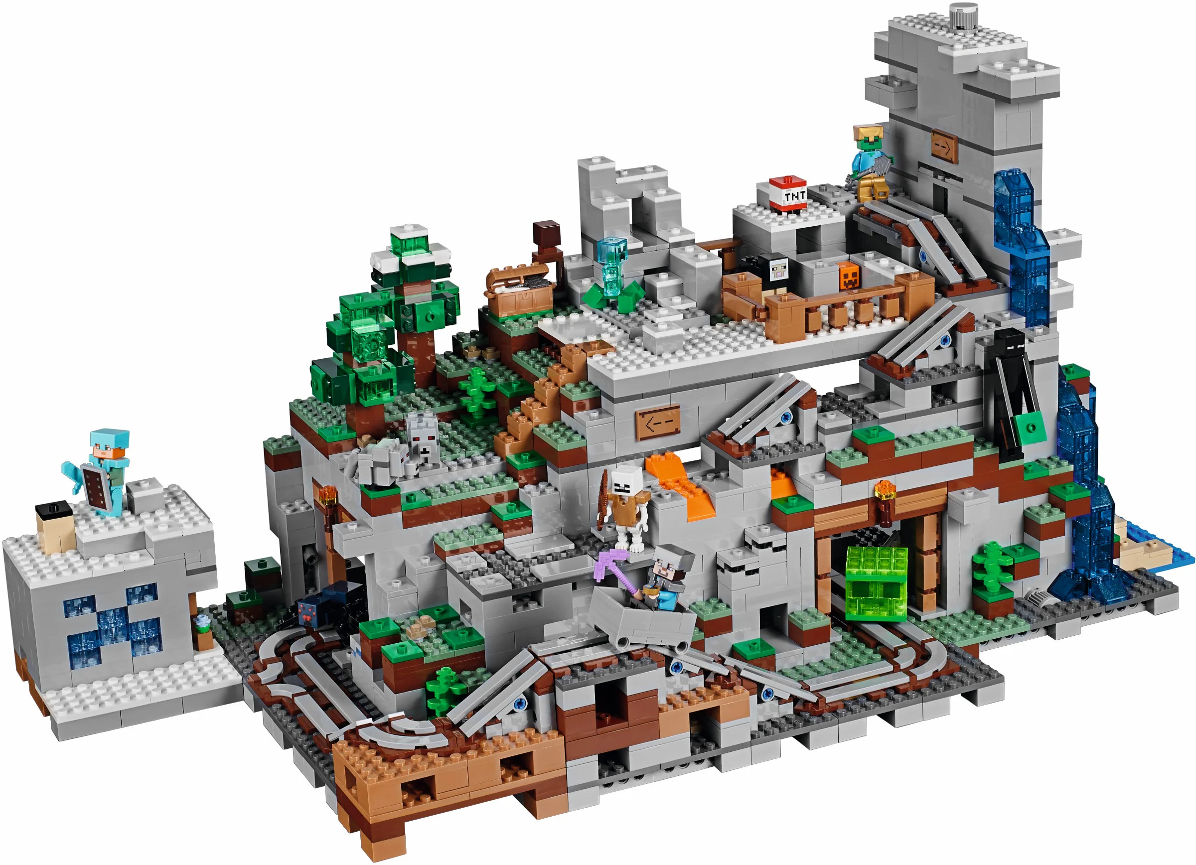My World: The Underground Passage of Mechanism Mountain 乐多LEDUO 76010 image 1