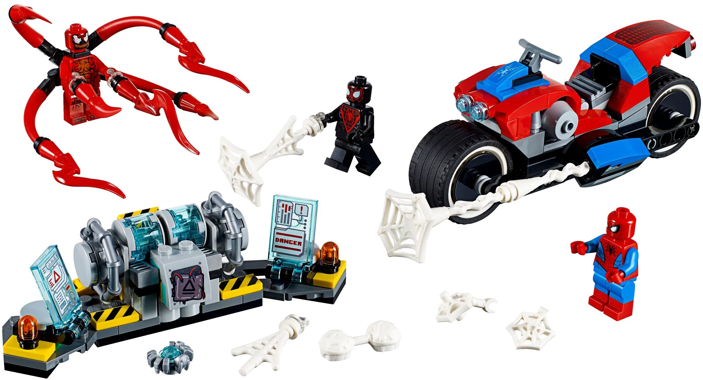 Spider-Man: Spider-Man Motorcycle Rescue Mission 818 82189-1 image 2