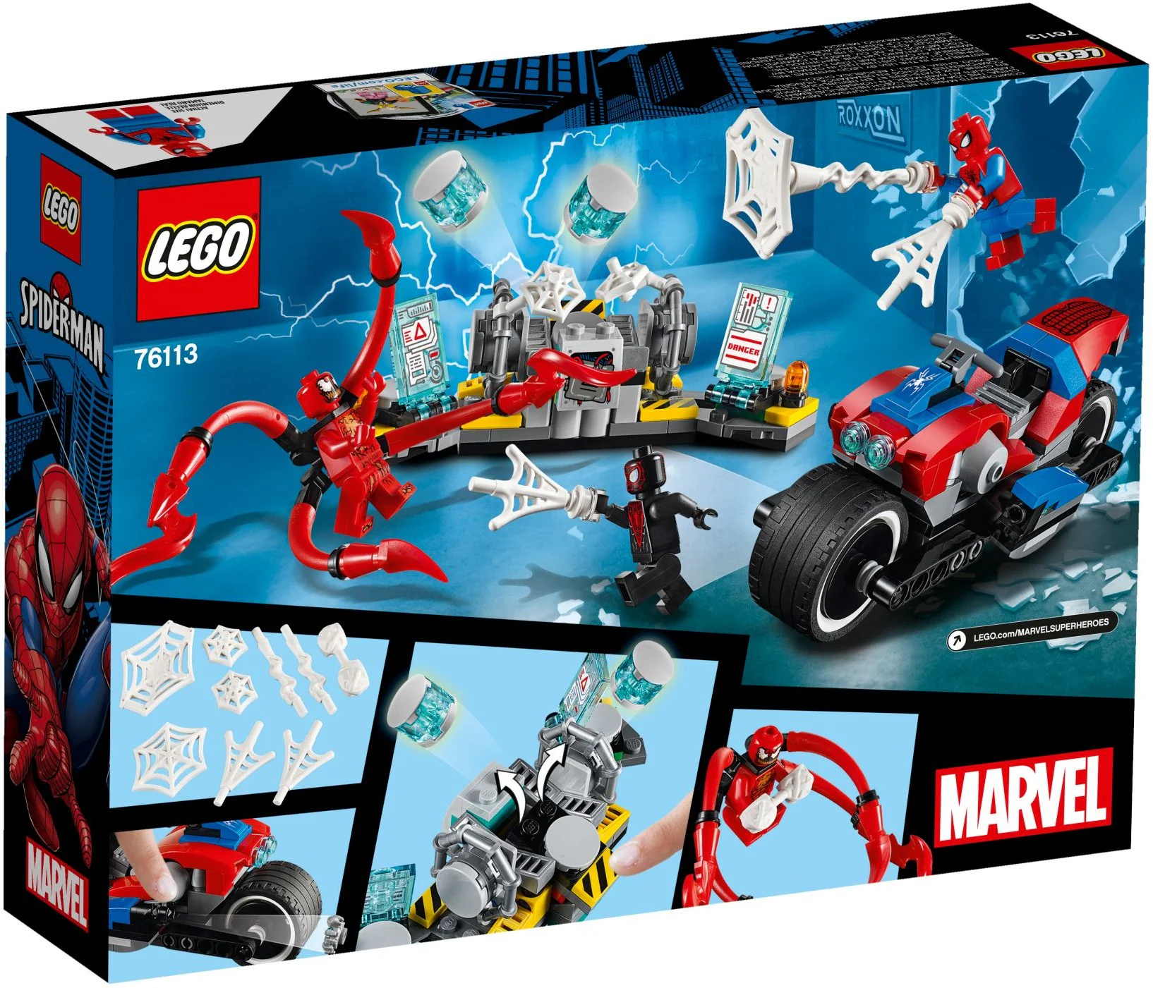 Spider-Man: Spider-Man Motorcycle Rescue Mission 818 82189-1 image 3