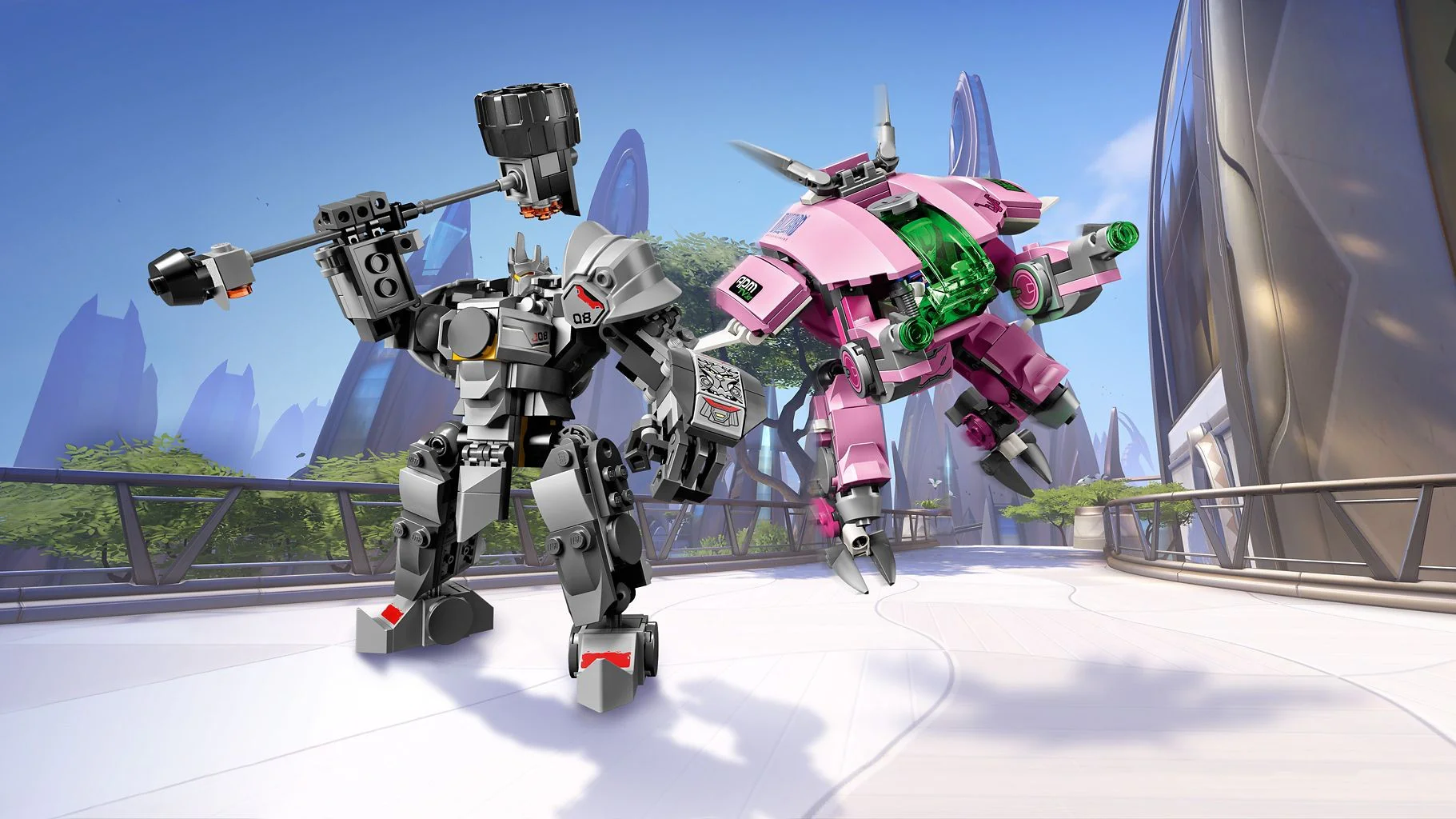 Overwatch: D.Va vs. Reinhardt 50004 image 5