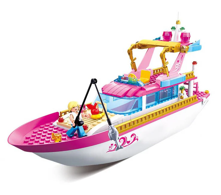 Pink Dream: Holiday yacht 小鲁班 Sluban M38-B0722 image 7