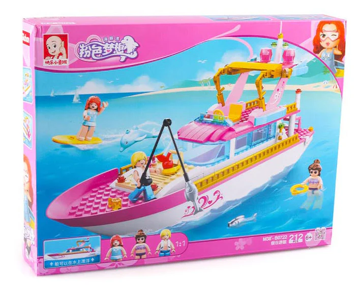 Pink Dream: Holiday yacht 小鲁班 Sluban M38-B0722 image 8