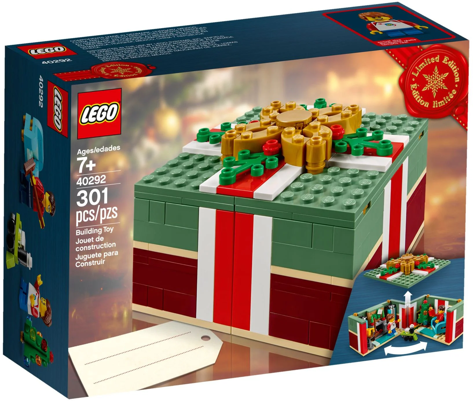 Festival: Christmas gift box 乐高 LEGO 40292 image 2