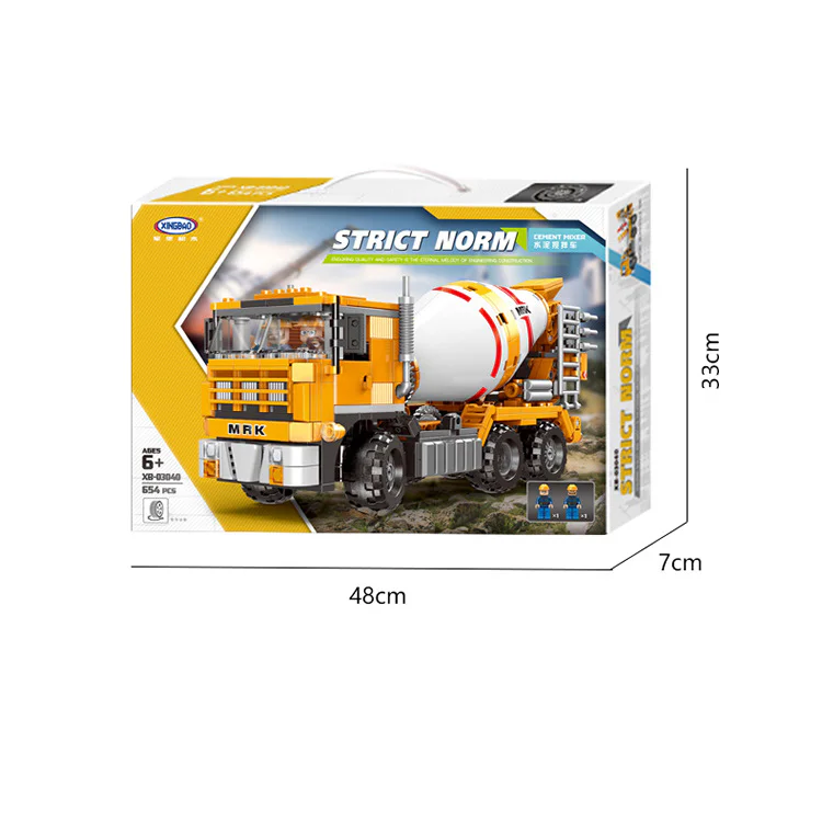 Truck, heavy: cement mixer 星堡 XINGBAO XB-03040 image 3
