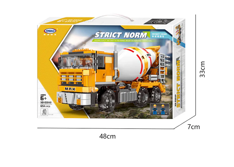 Truck, heavy: cement mixer 星堡 XINGBAO XB-03040 image 9