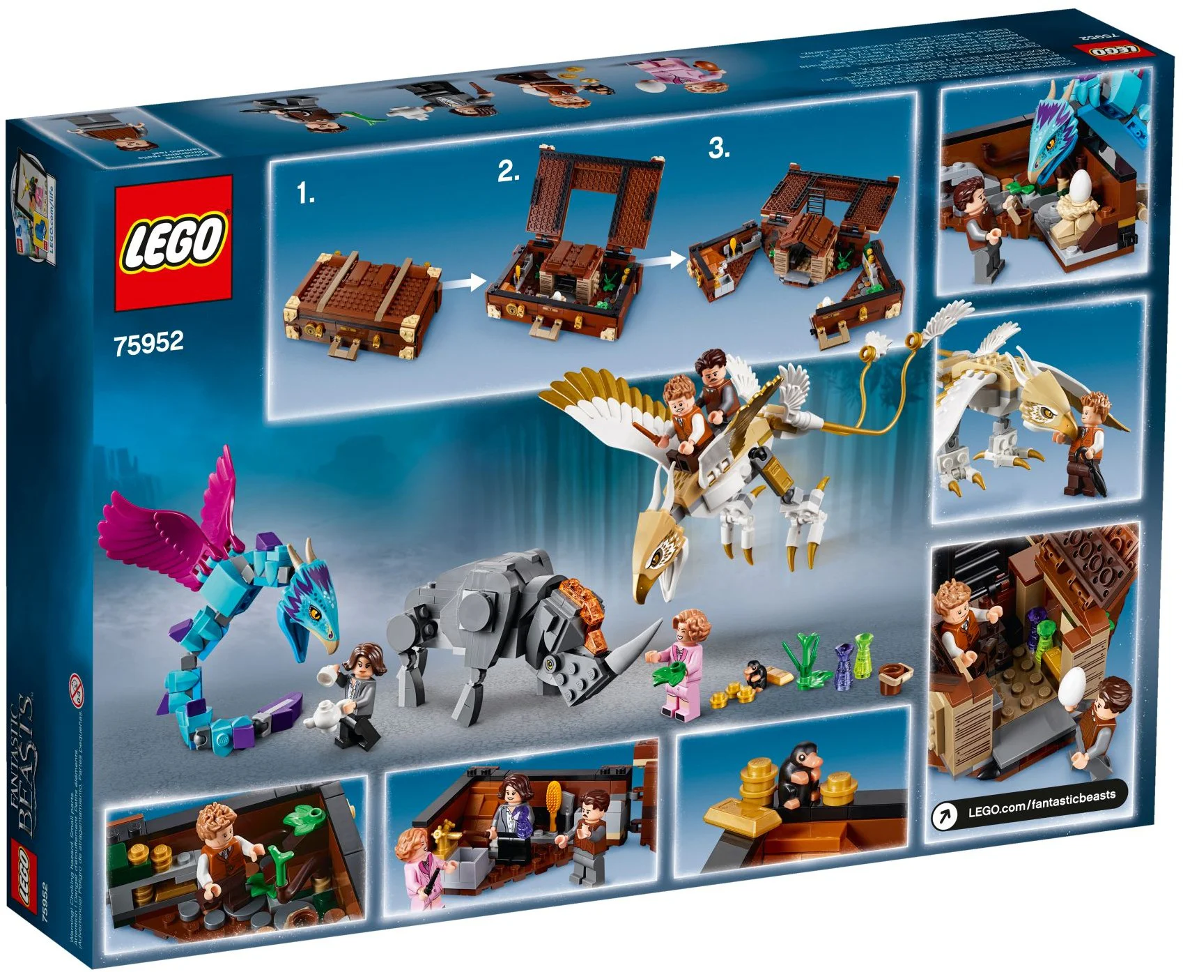 Where are magical creatures: Newt's Magical Luggage Box 16059 image 5