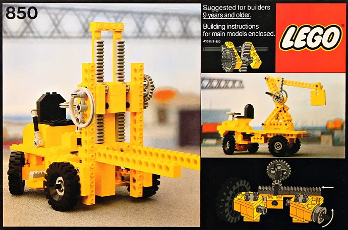 Forklift 乐高 LEGO 950 image 8