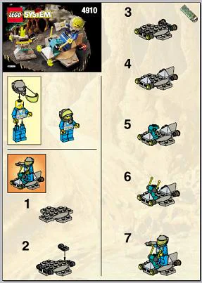 Rock commando: The Hover Scout 乐高 LEGO 4910 image 3