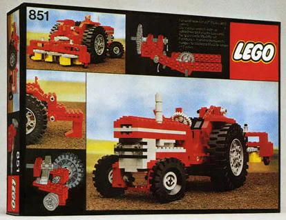 Tractor 乐高 LEGO 851 image 6