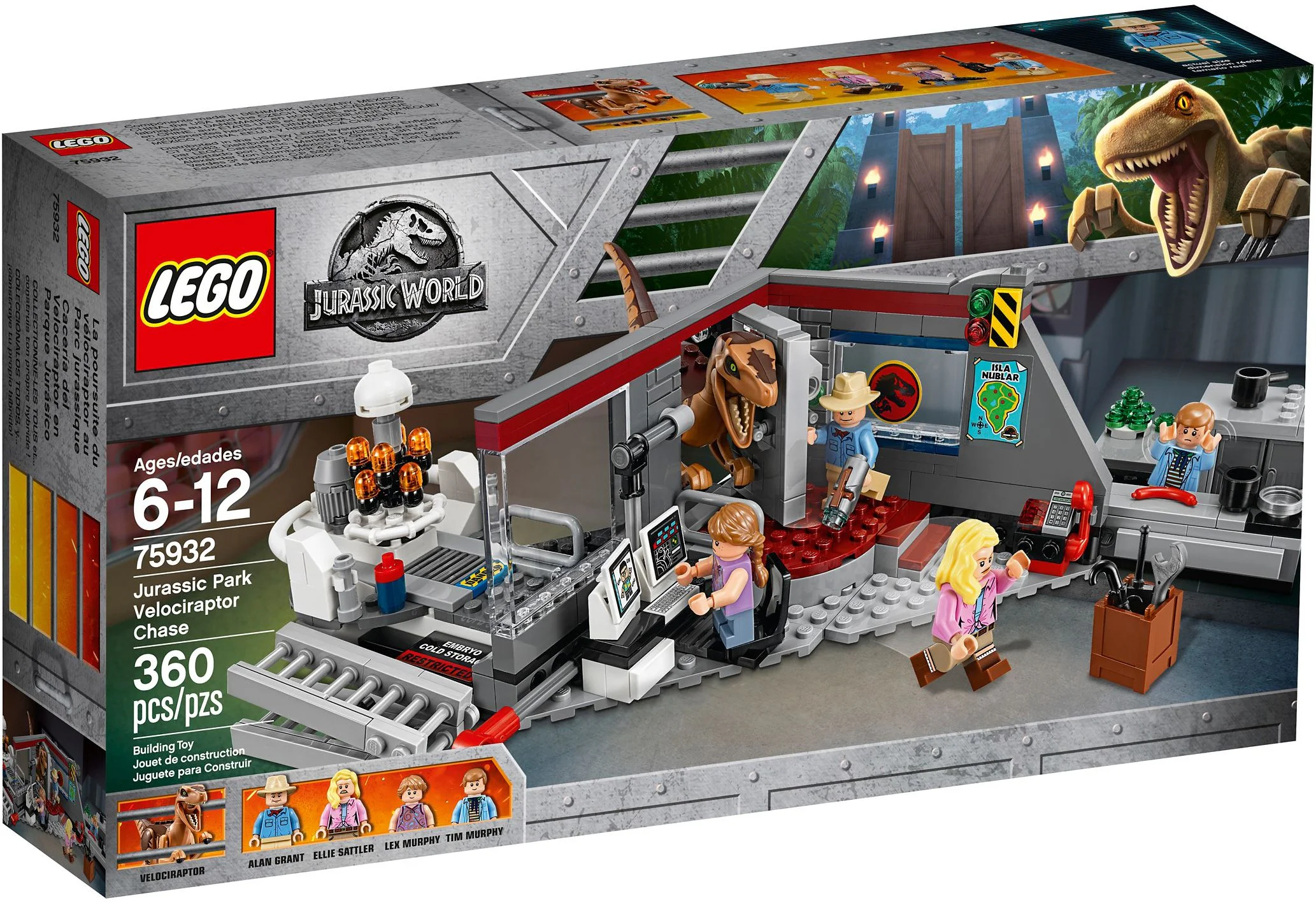 Jurassic World: The Velociraptors' High-Speed Pursuit 10924 image 3