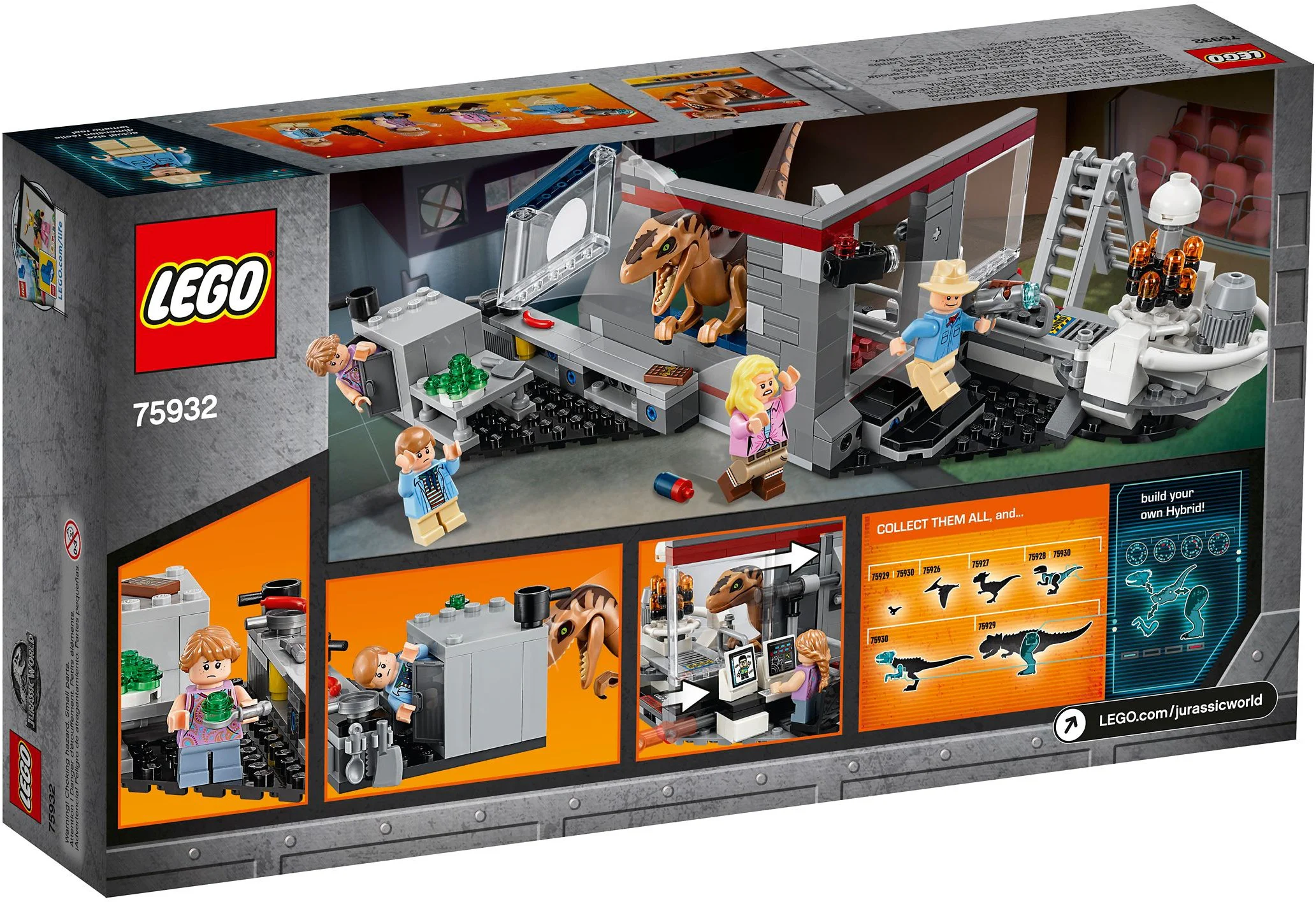 Jurassic World: The Velociraptors' High-Speed Pursuit 10924 image 4