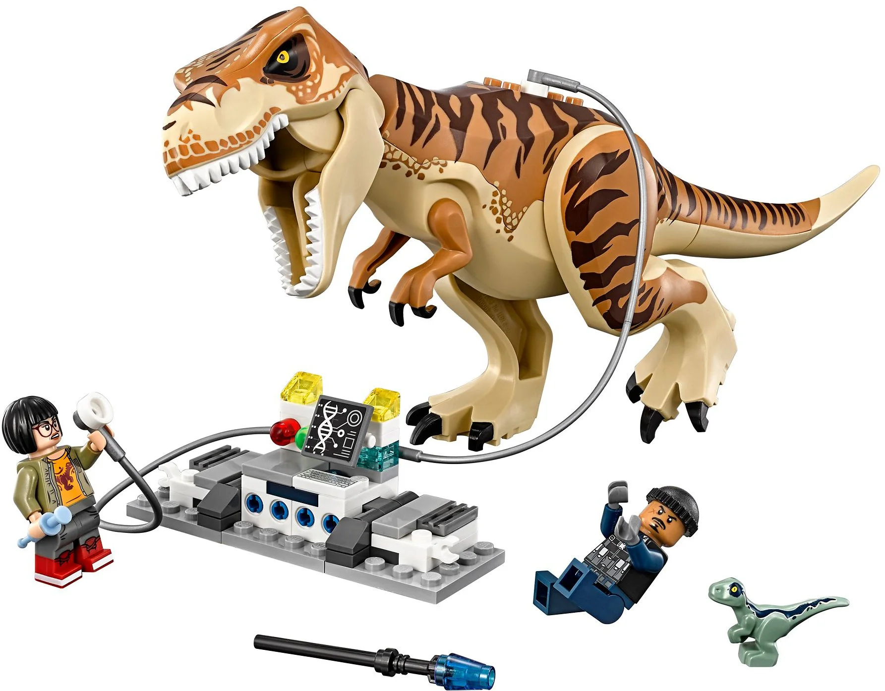 The Lost Kingdom of Jurassi World 2: Tyrannosaurus Transportation Truck 10927 image 2