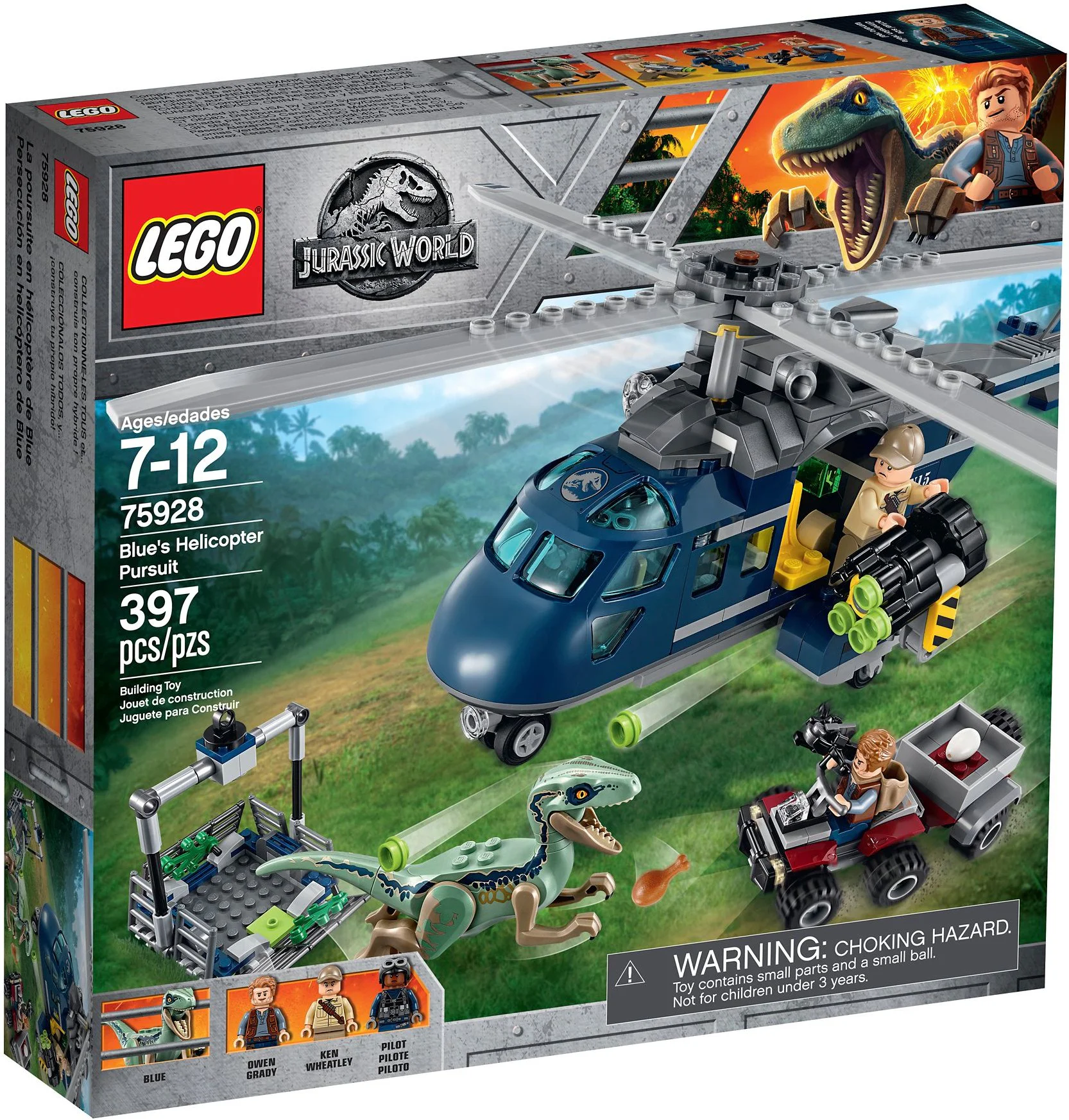 Jurassic World 2: Lost Kingdom: helicopter tracking by Raptor Brucie 10925 image 3