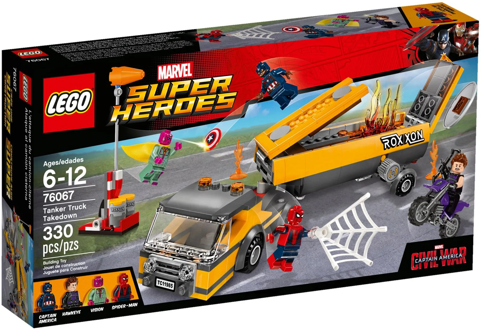 US Captain 3: The Super Heroes of Manning: The Battle of the Tank 乐高 LEGO 76067 image 1