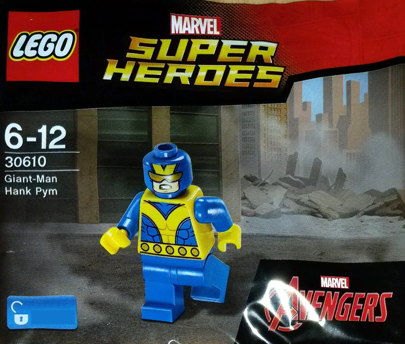 Comics: The Super Heroes of Mangawe: The Giant Hank Pim 乐高 LEGO 30610