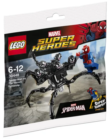 the ultimate spider-man: the superhero man: spider-man vs venom symbiotic 乐高 LEGO 30448 image 2