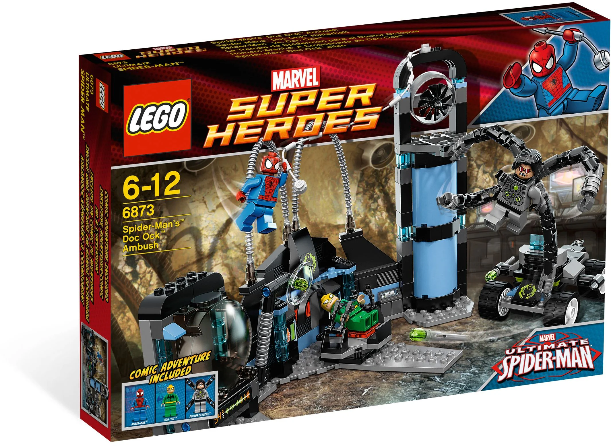 The Ultimate Spider-Man: The Super Heroes of Mannway: Dr. octopus ambush 乐高 LEGO 6873 image 1