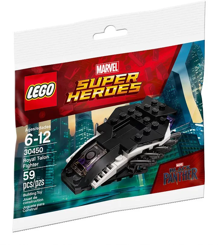 Black Panthers: Super Heroes Manning: Royal Raptor Fighter 乐高 LEGO 30450 image 1