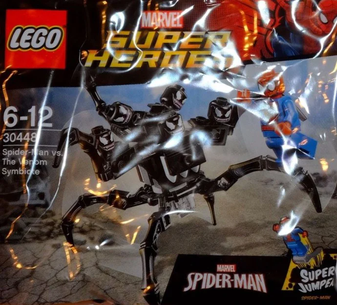 the ultimate spider-man: the superhero man: spider-man vs venom symbiotic 乐高 LEGO 30448 image 3