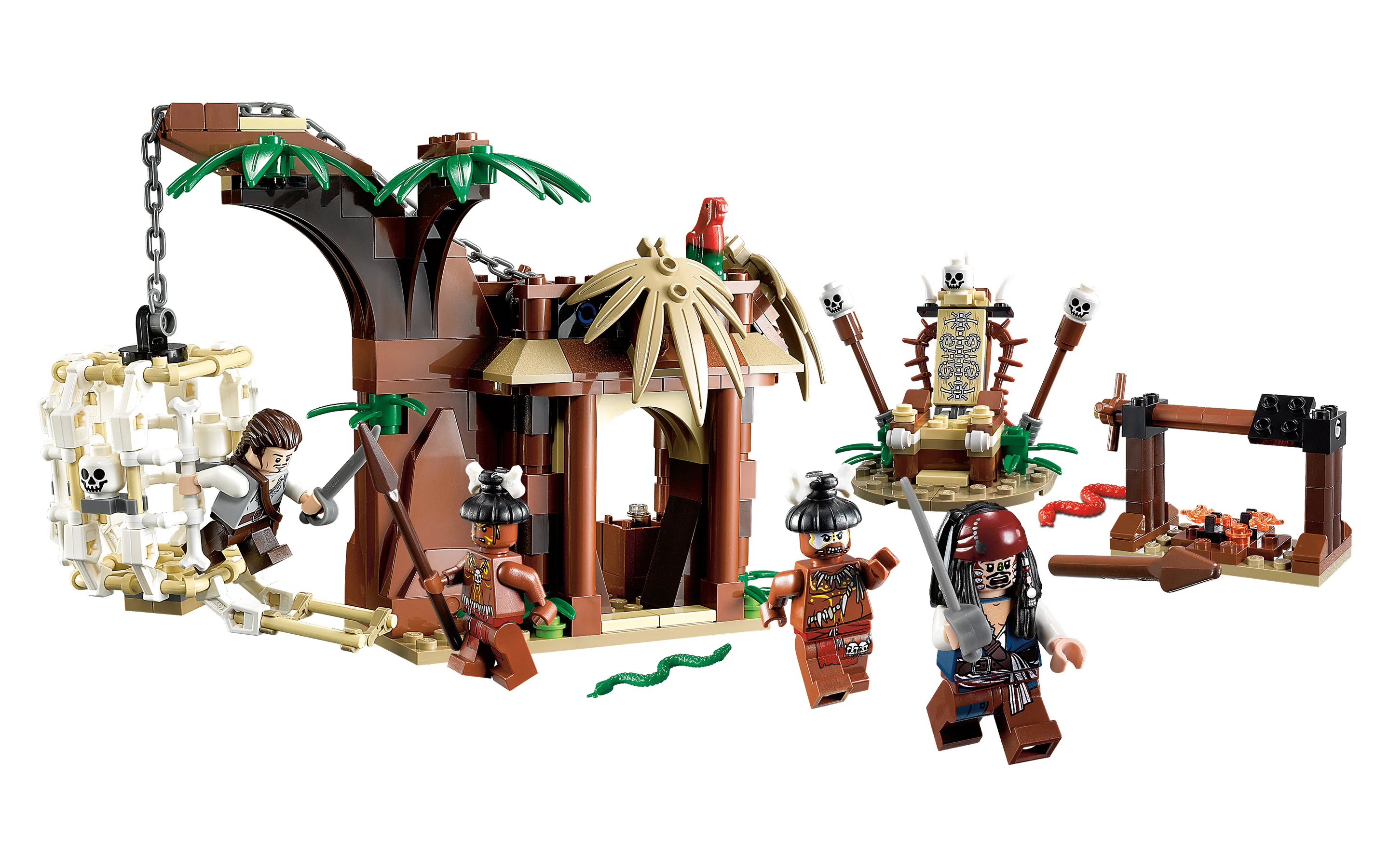 Psychics: Caribbean Pirates: Escaping the Esperate 乐高 LEGO 4182 image 1