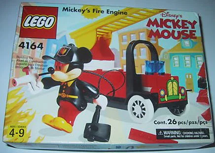 Mitch: Mickey's fire truck 乐高 LEGO 4164 image 4