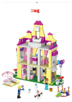 Princess Anna's ice castle palace