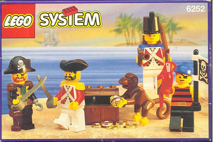 Pirate: Pirate Adventure Figure Set 乐高 LEGO 6252 image 1