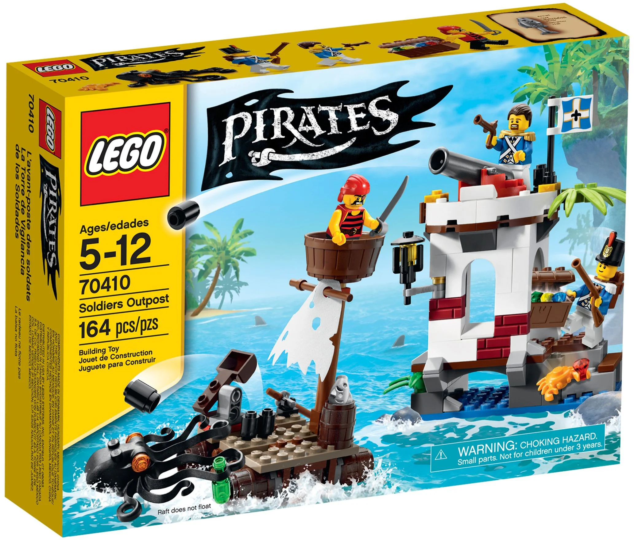 Pirates: soldiers ' outposts 乐高 LEGO 70410 image 2