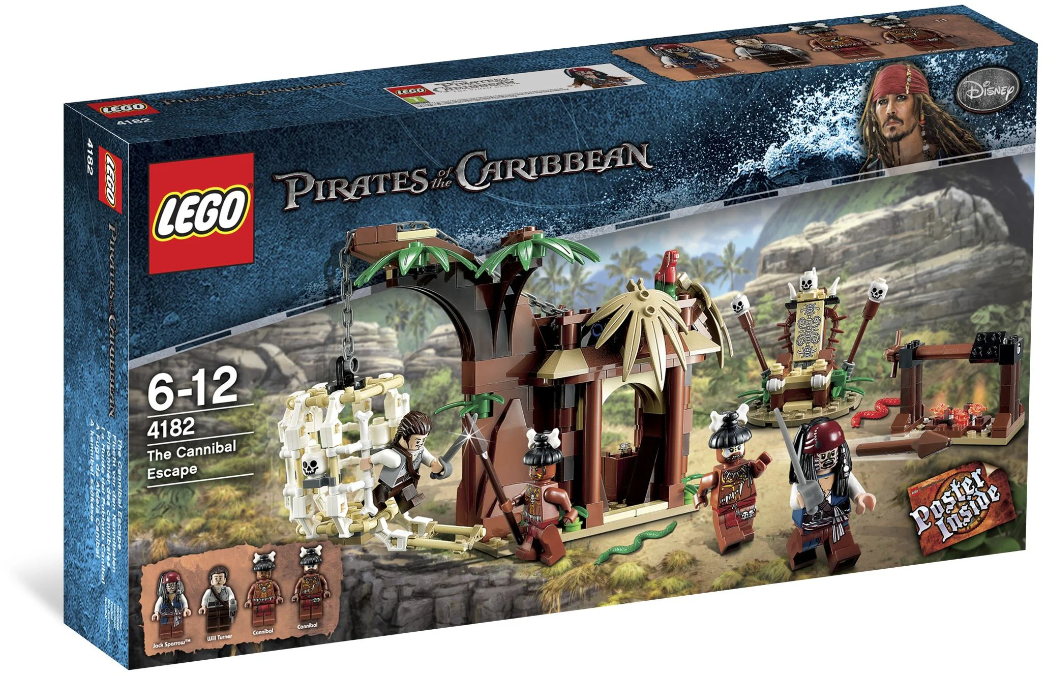 Psychics: Caribbean Pirates: Escaping the Esperate 乐高 LEGO 4182 image 5