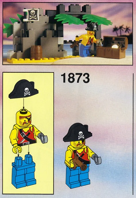 Pirates: Pirate treasures 乐高 LEGO 1873 image 1
