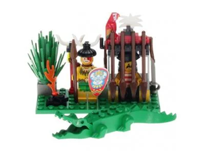 Mystic Island: Pirates: Crocodile cages 启蒙 QMAN/ENLIGHTEN/Keeppley 0155 image 2