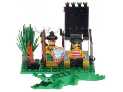 Mystic Island: Pirates: Crocodile cages 启蒙 QMAN/ENLIGHTEN/Keeppley 0155 image 3