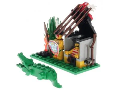 Mystic Island: Pirates: Crocodile cages 启蒙 QMAN/ENLIGHTEN/Keeppley 0155 image 4