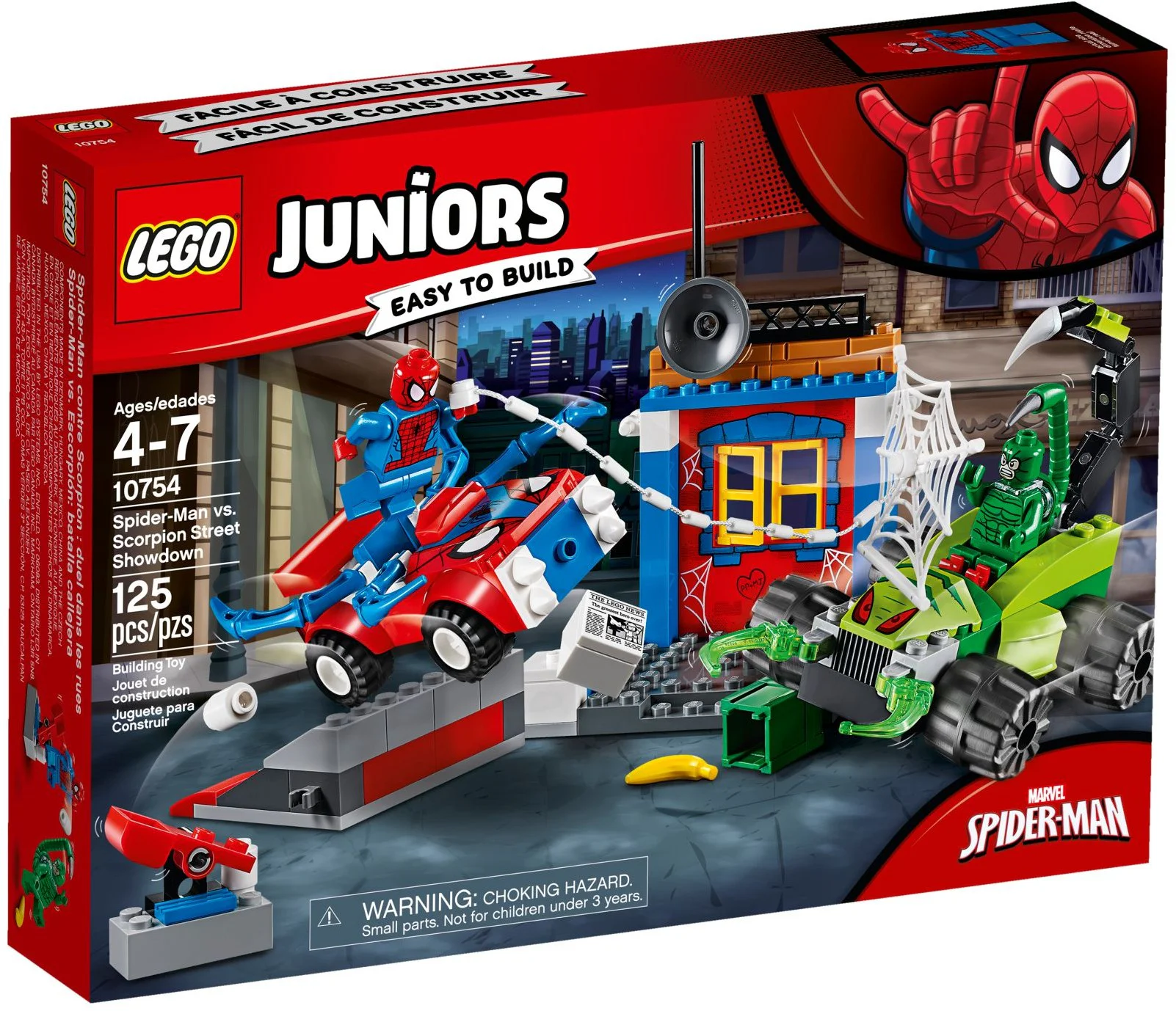 Spider-Man versus Scorpion on the street 乐高 LEGO 10754 image 3