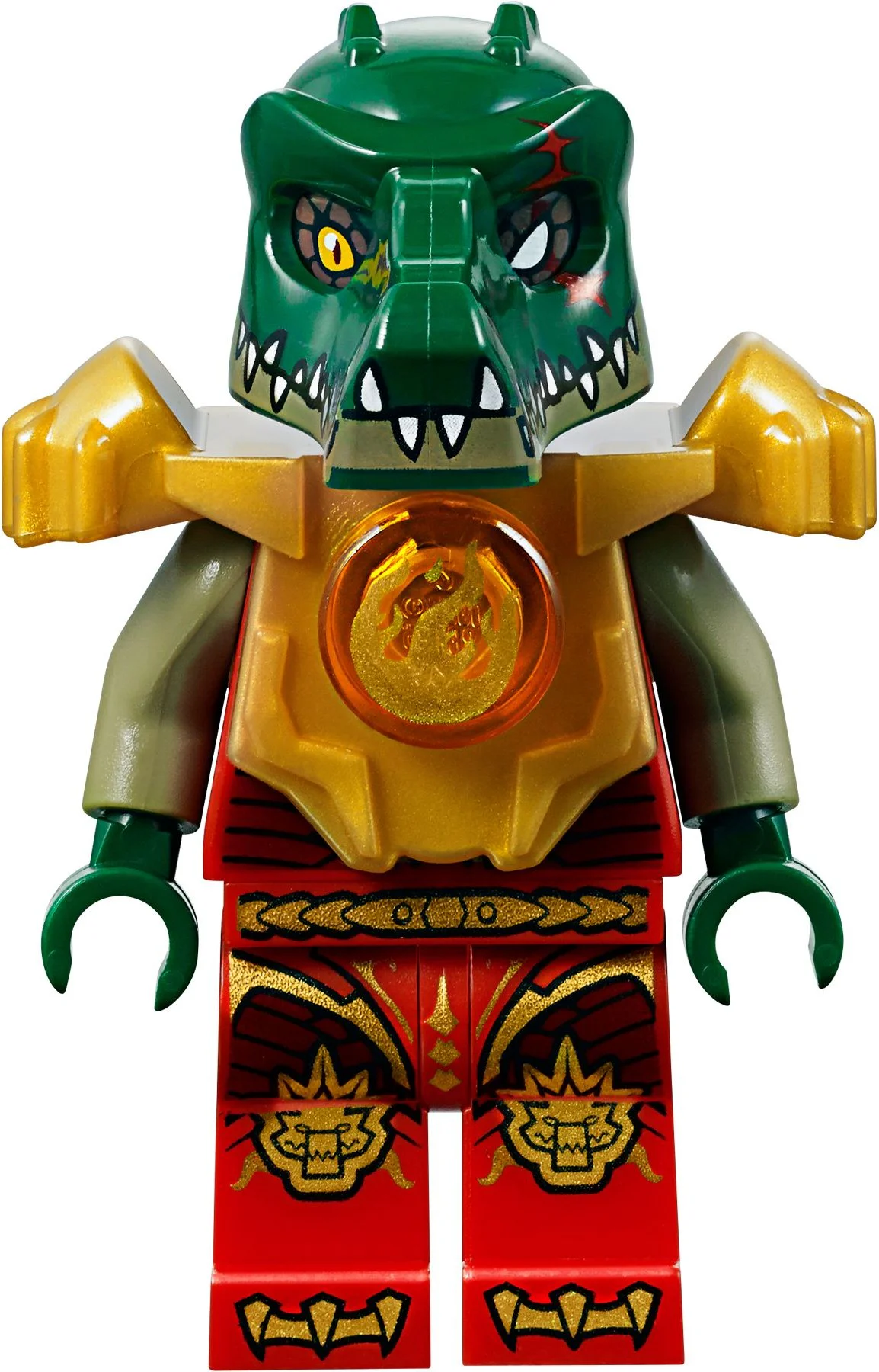 Martial Arts Legend: Unbeatable Lion's Blazing Golden Tiger War Chariot 04009 image 7