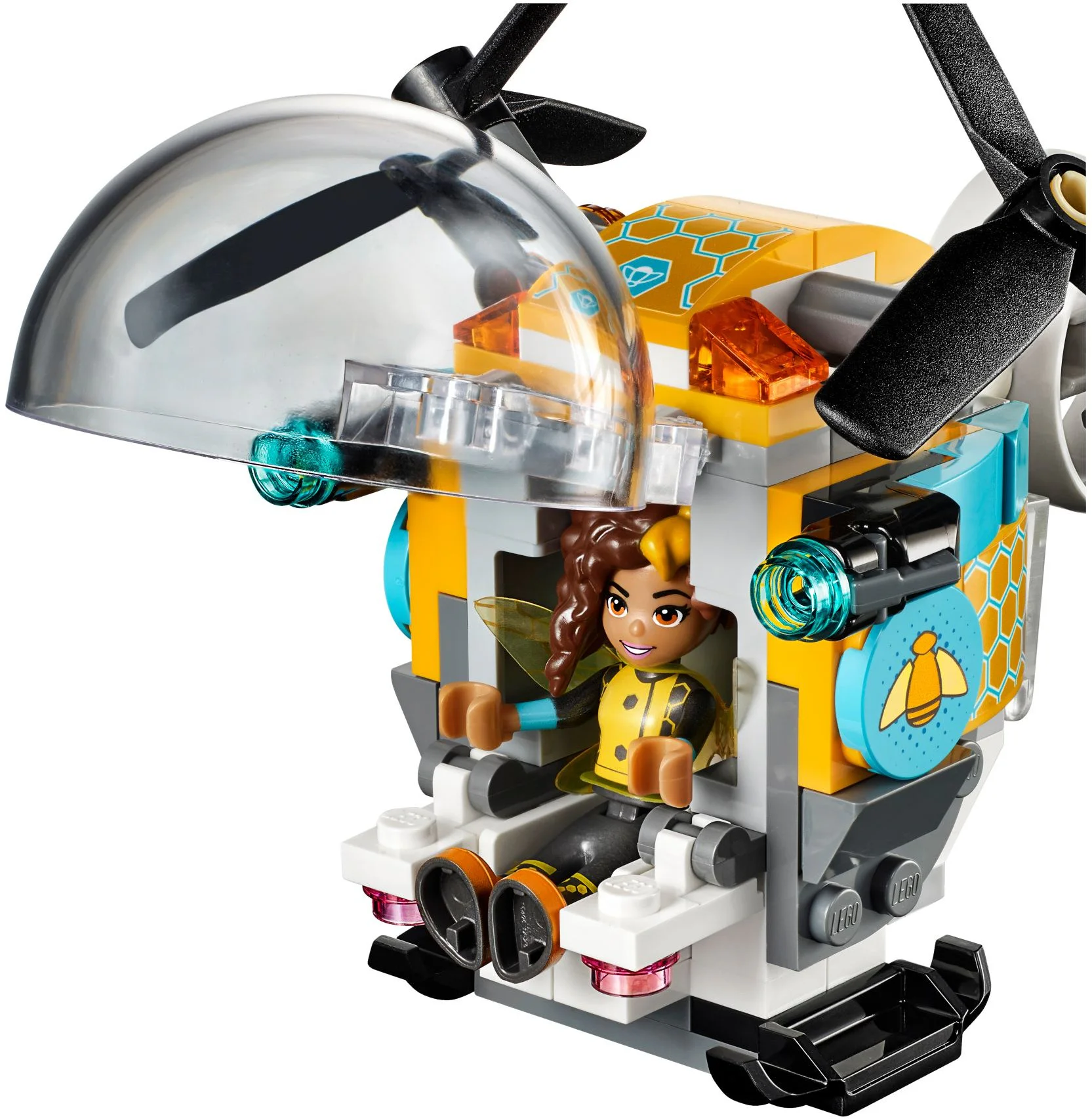 Yellow Bee Woman Helicopter 10614 image 3