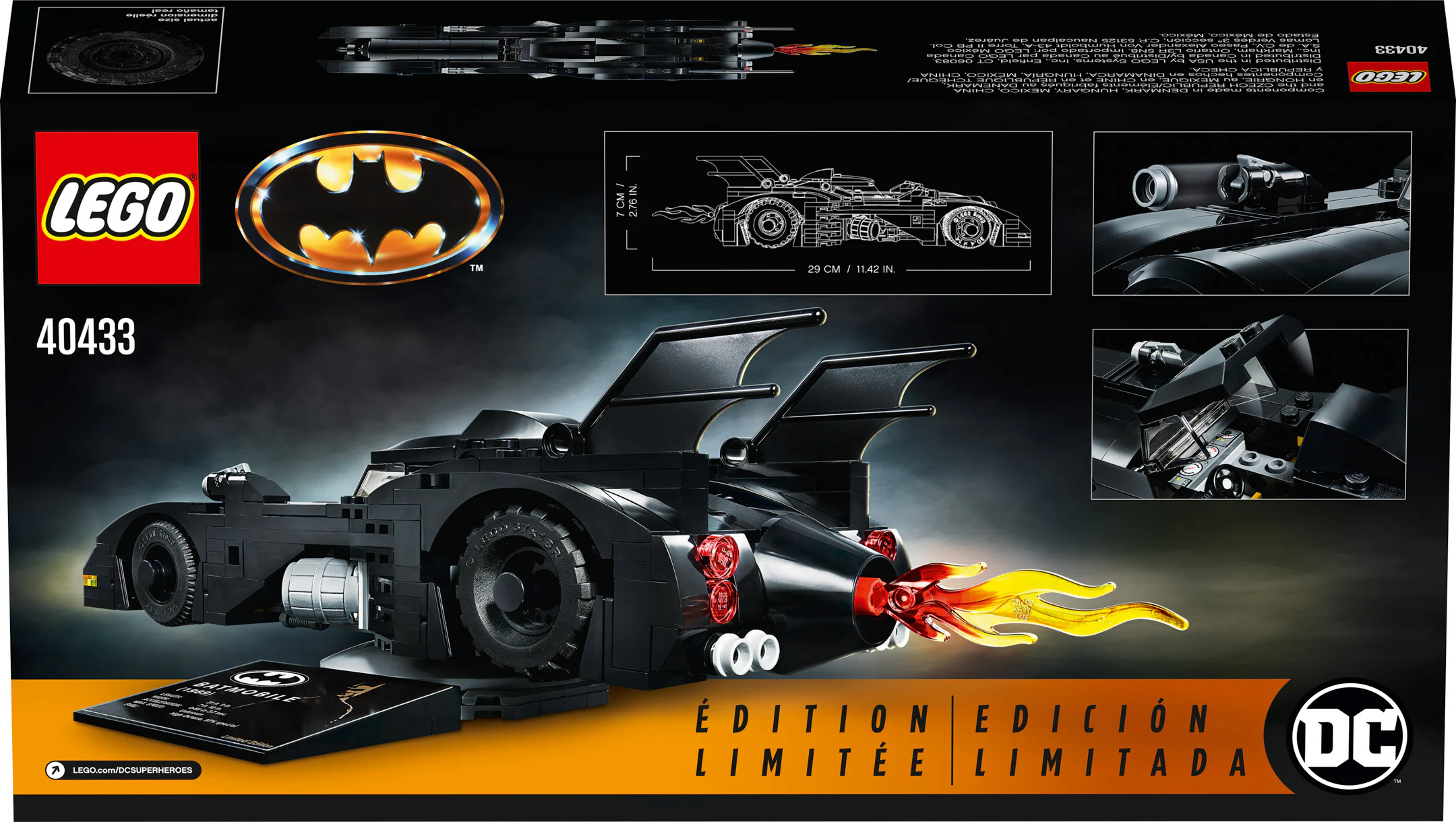 1992 Batmobile Limited Edition 7147 image 1