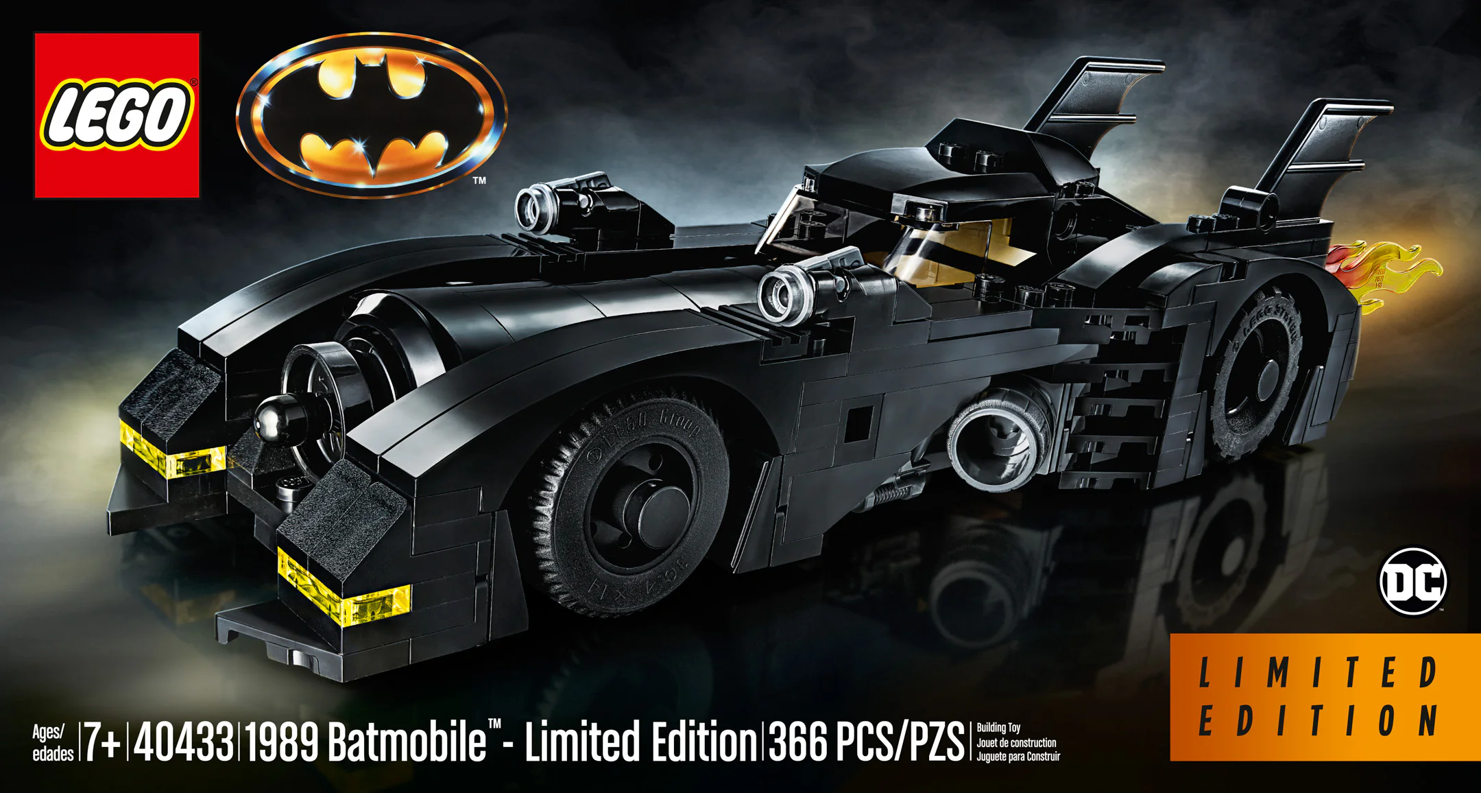 1992 Batmobile Limited Edition 7147 image 2
