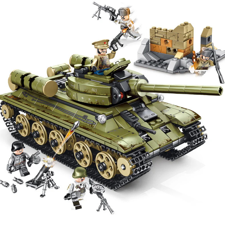 Steel Empire: Soviet T-34 Tank iBLOCK PL-920-175