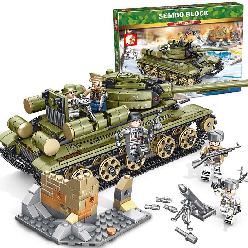 Steel Empire: Soviet T-34 Tank iBLOCK PL-920-175 image 1