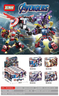 Wanderer A4. Falcon America, Iron Man, Pepper Rescue, Spider-Man