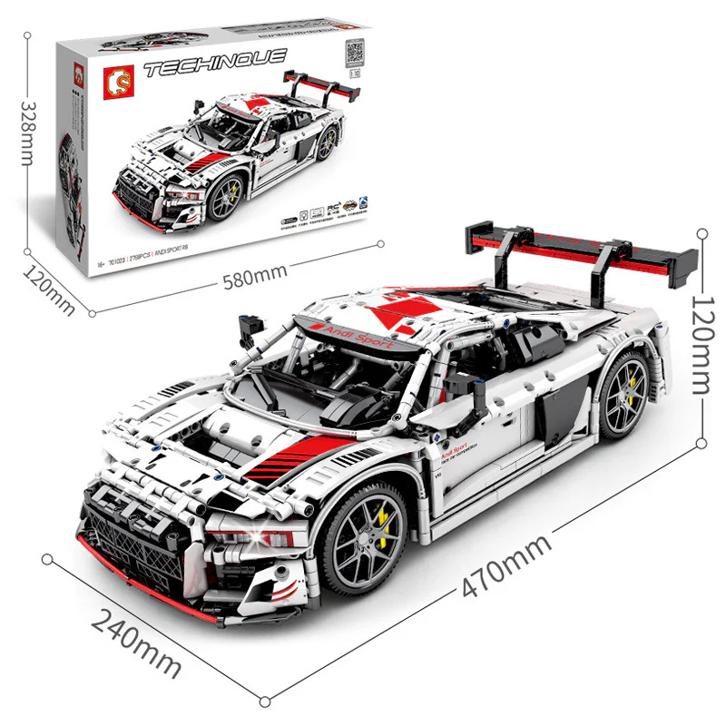 AUDI R8 森宝 SEMBO 701023 image 1