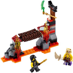 Lava waterfall