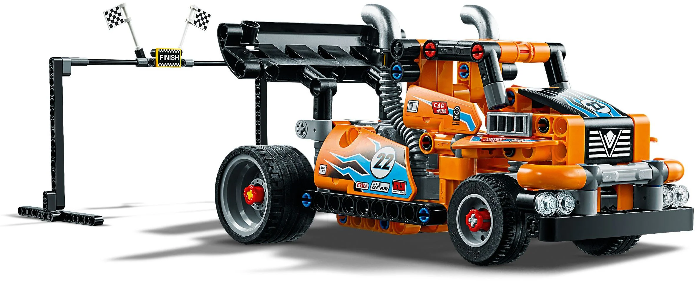 Orange Express Racer 乐高 LEGO 42104 image 1