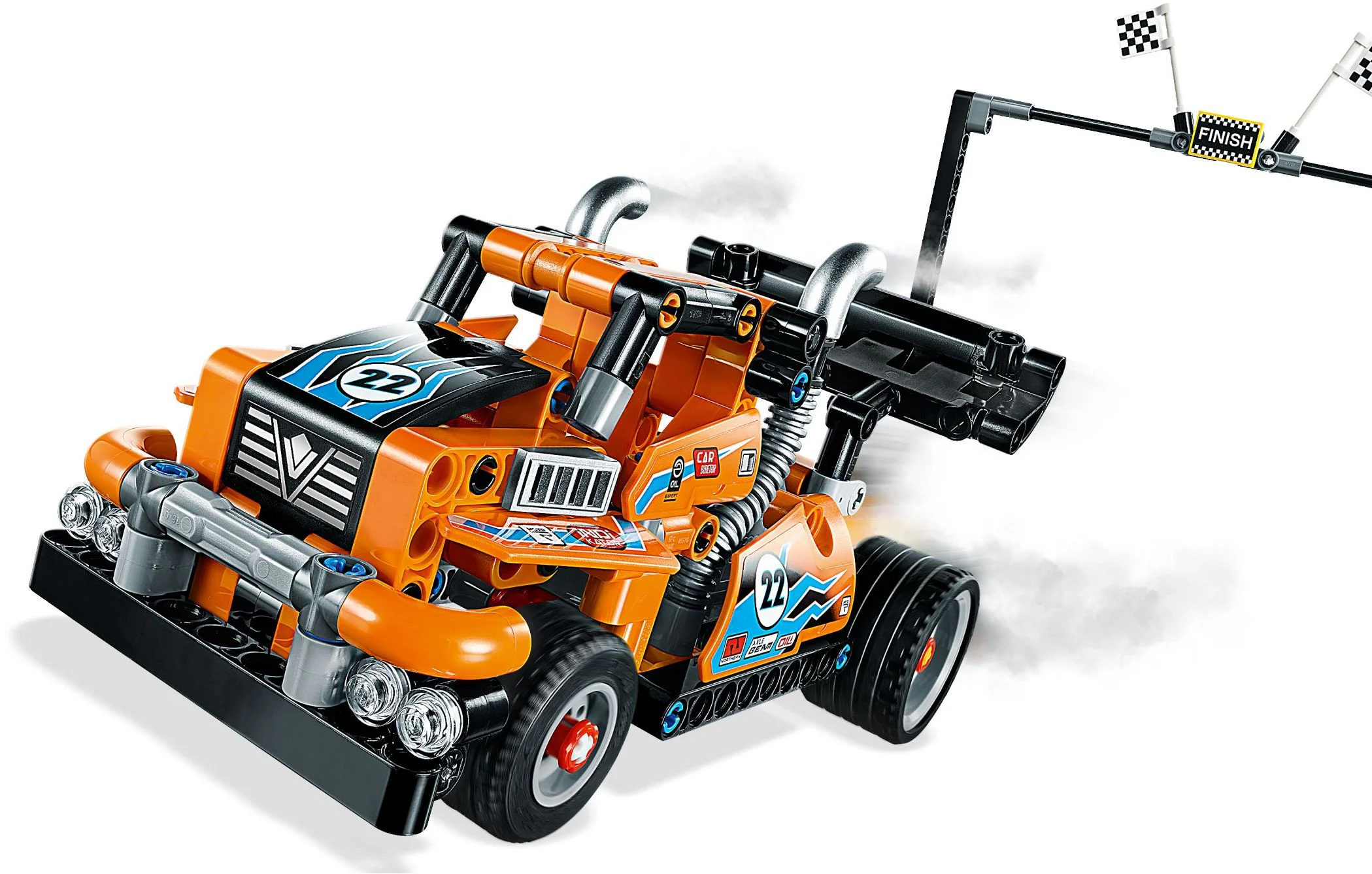 Orange Express Racer 乐高 LEGO 42104 image 4