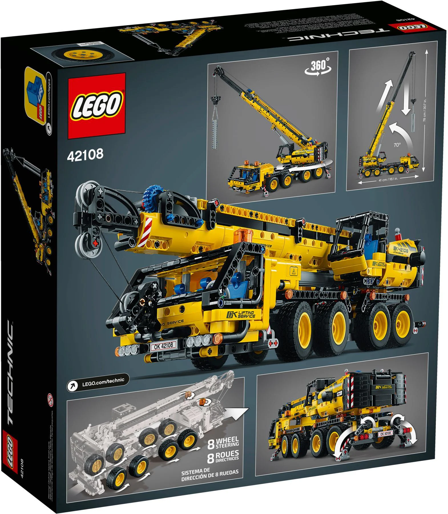 Mobile crane 乐高 LEGO 42108 image 4