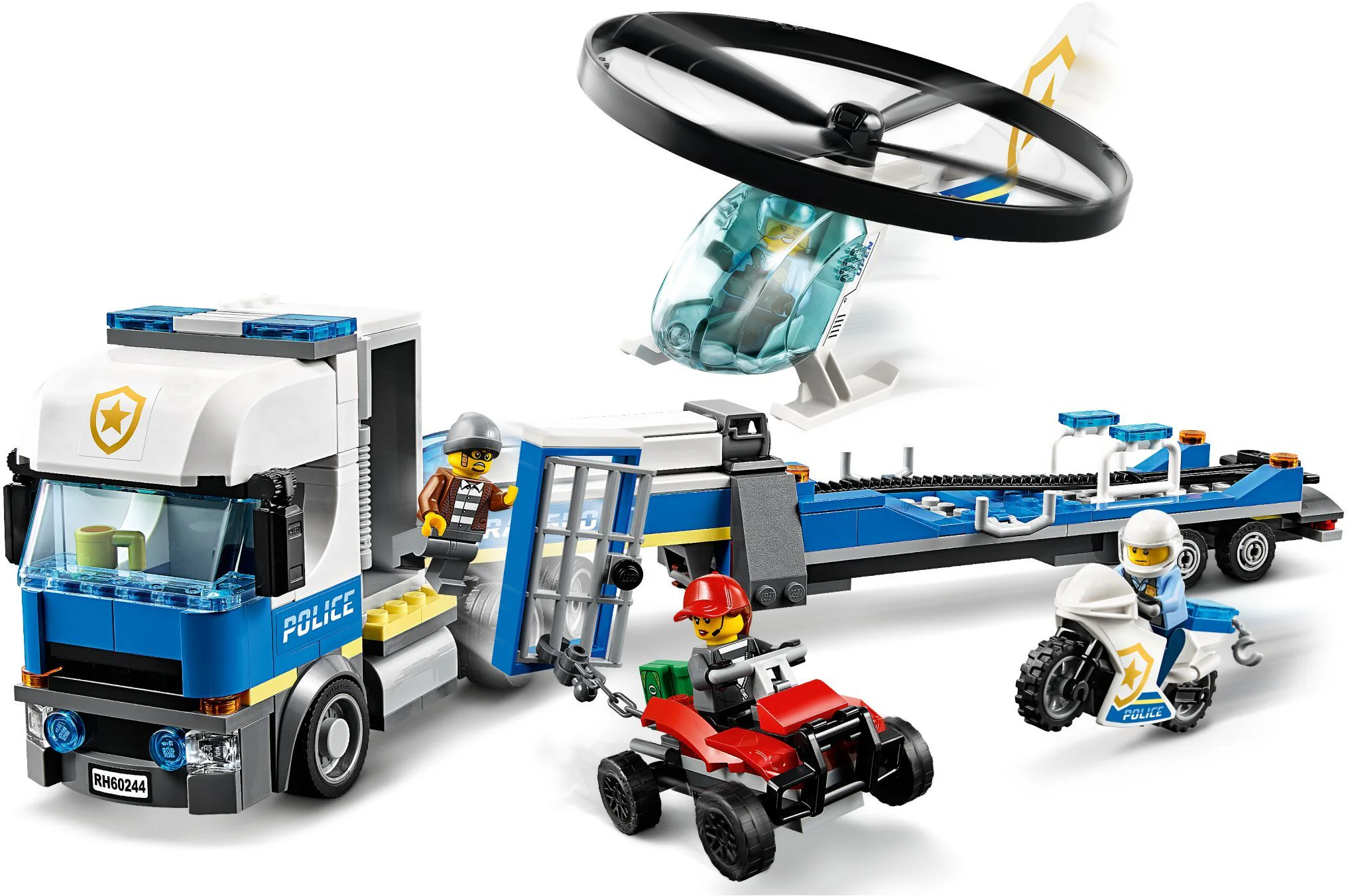 Police helicopter transport vehicle 11531 image 3