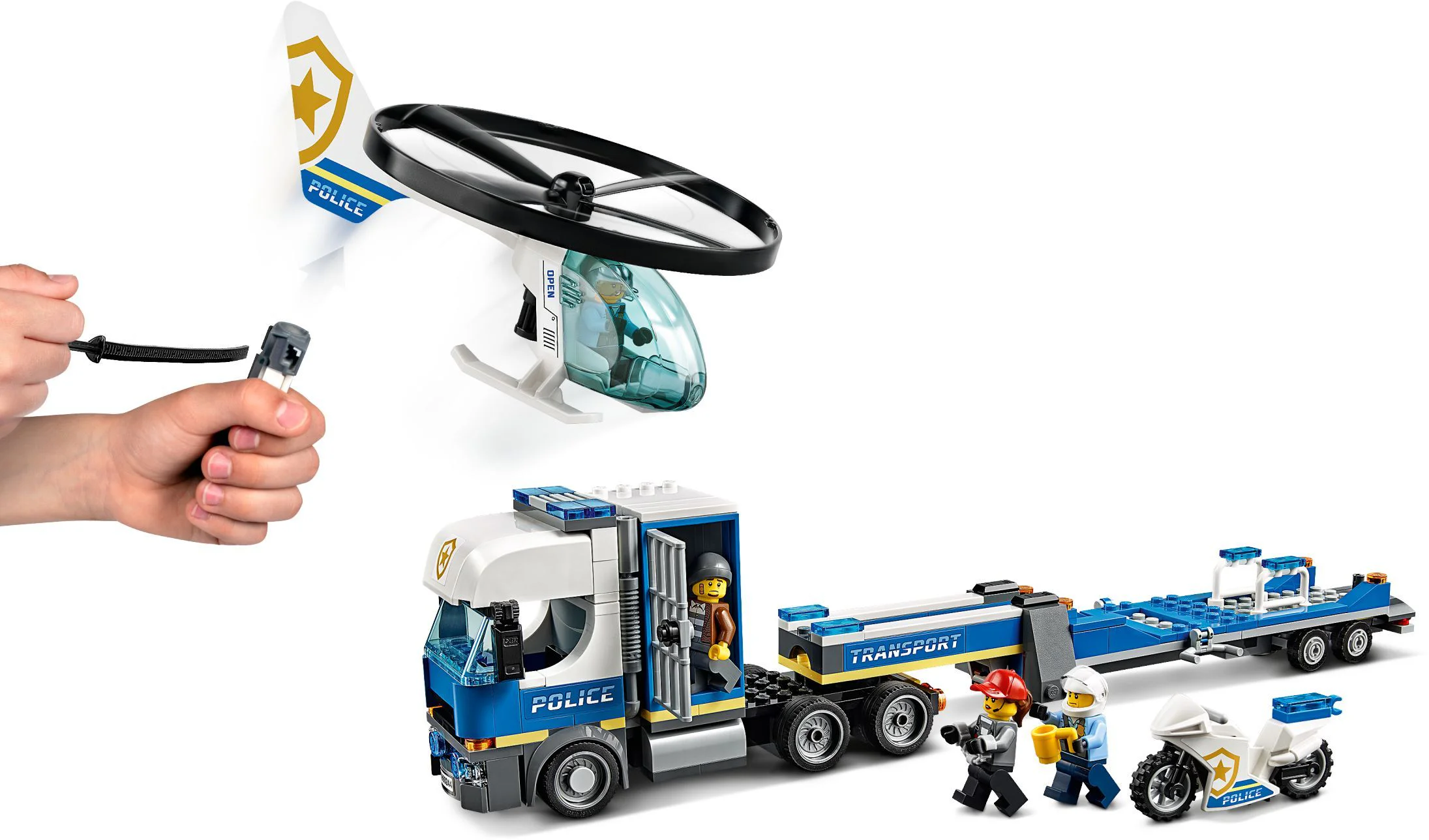 Police helicopter transport vehicle 11531 image 5