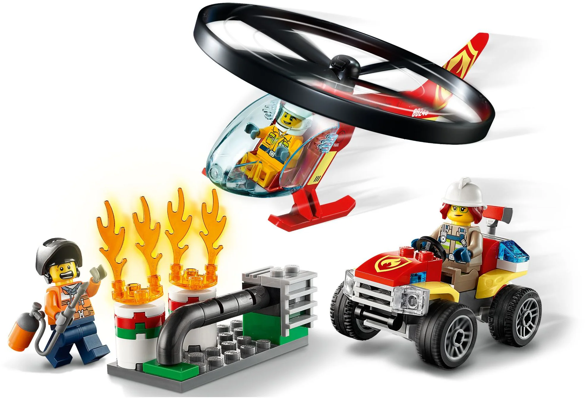 Firefighting helicopter aerial rescue. 11523 image 2